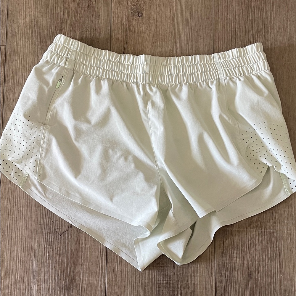 Pale Green Athletic Shorts